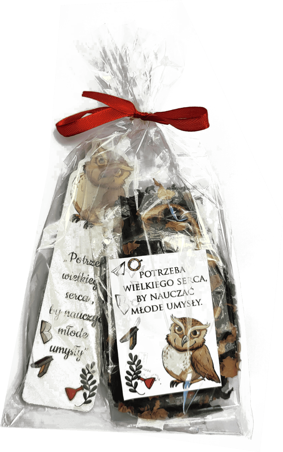 Zestaw prezentowy na Dzień Nauczyciela - herbata i zakładka - obrazek 1