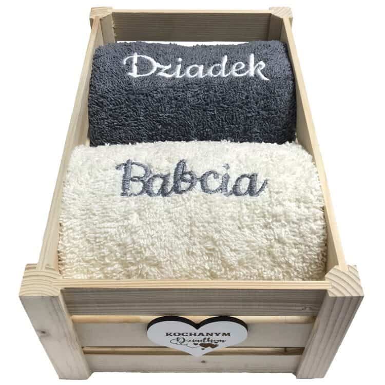 Ręczniki dla babci i dziadka