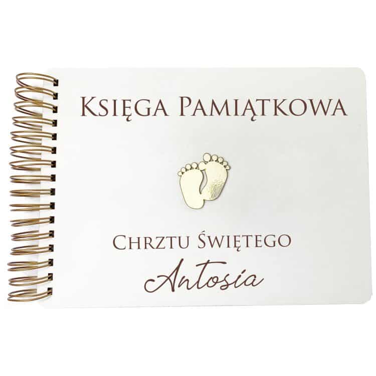 Księga pamiątkowa na zdjęcia wpisy Gości na Chrzest Album - obrazek 1