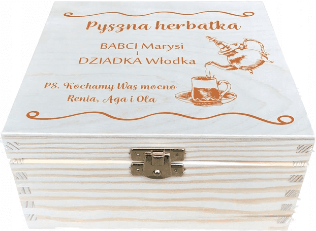 Personalizowana herbaciarka dla Babci i/lub Dziadka - obrazek 1