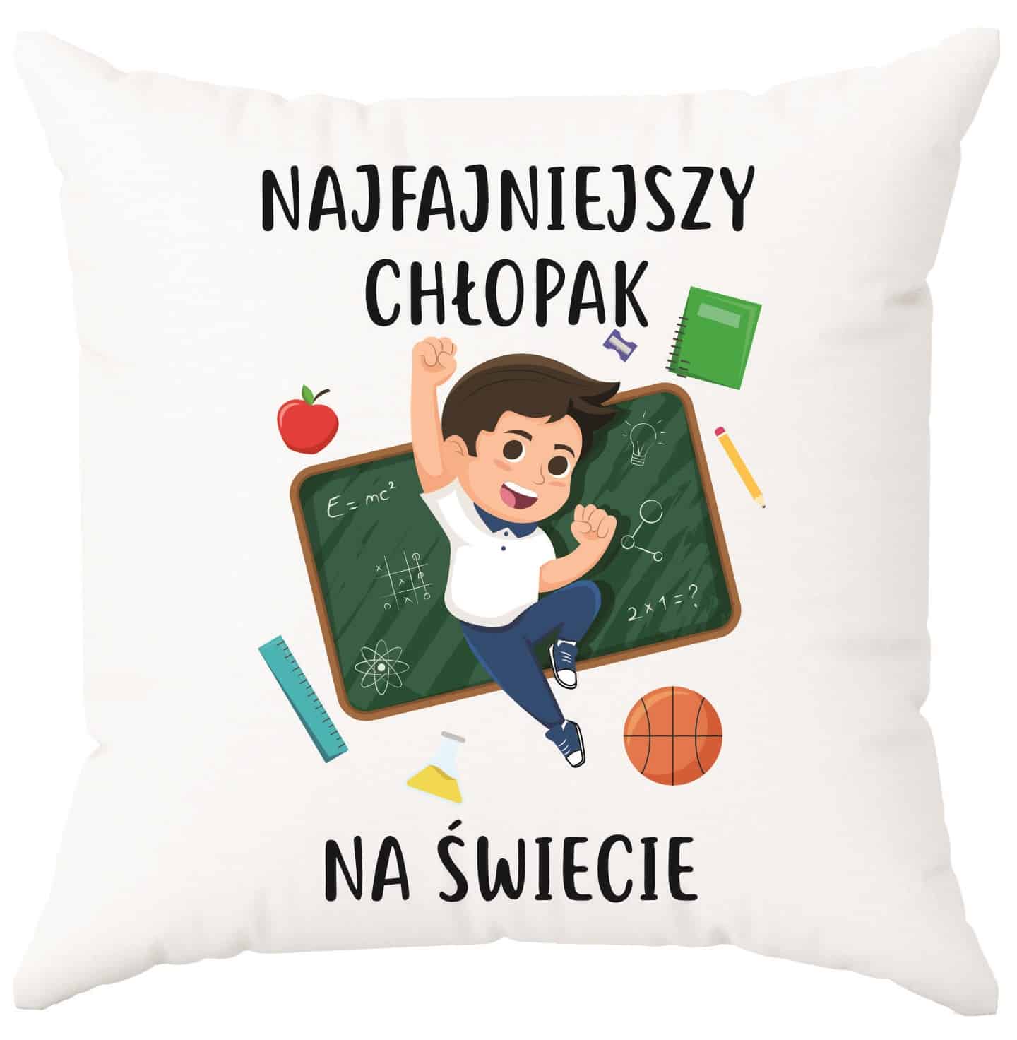 1C Prezent dla chłopaka. Poduszka z nadrukiem - obrazek 1