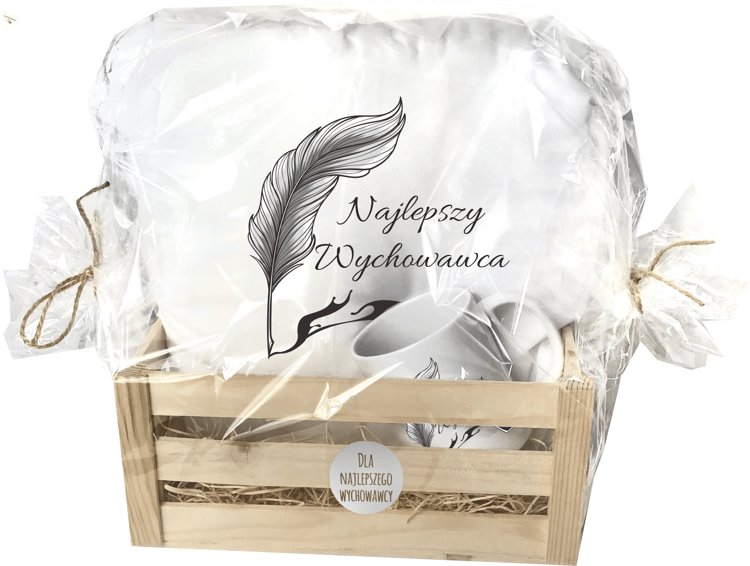 Oryginalny prezent dla nauczyciela – poduszka i kubek