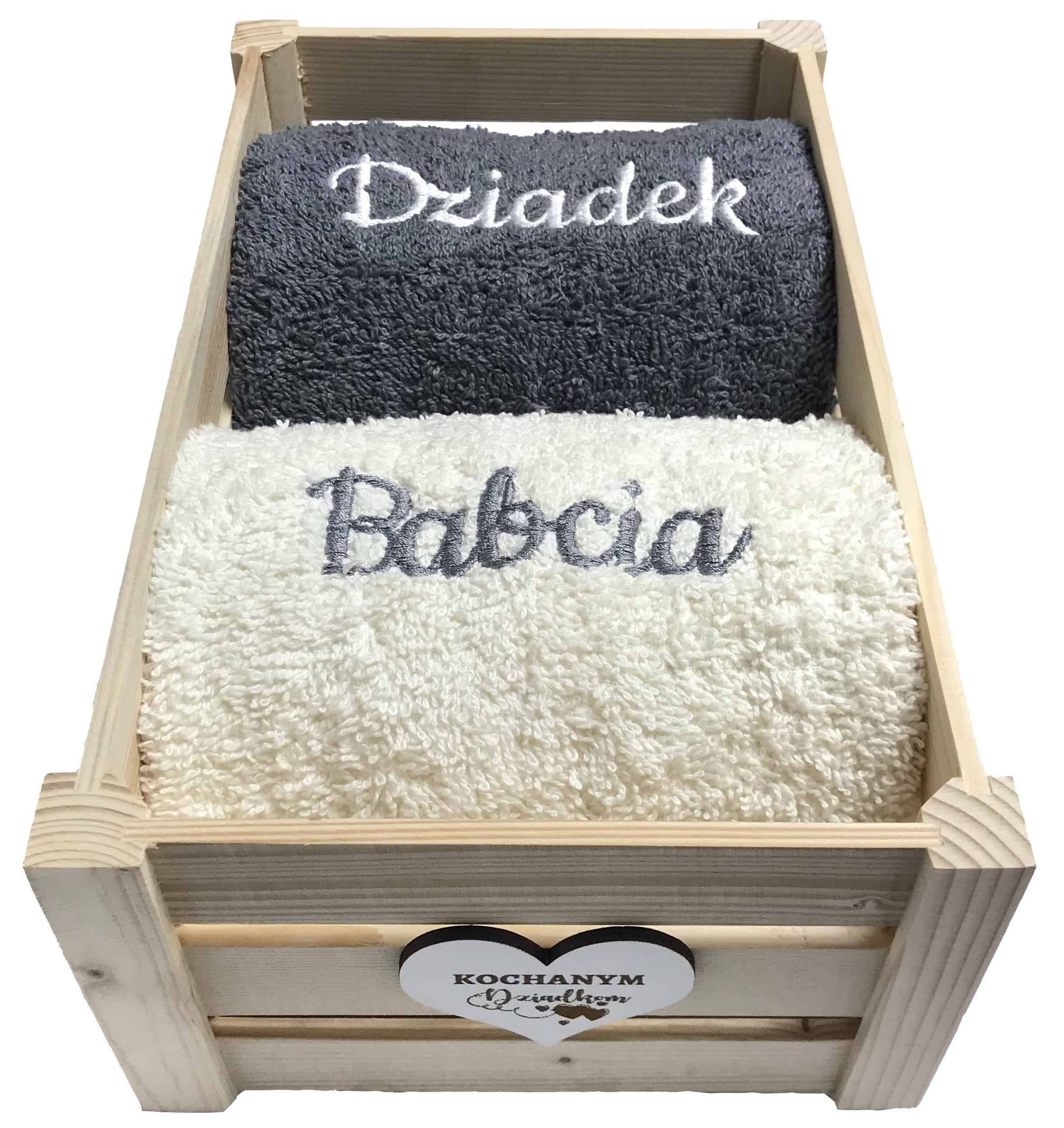 Ręczniki dla babci i dziadka