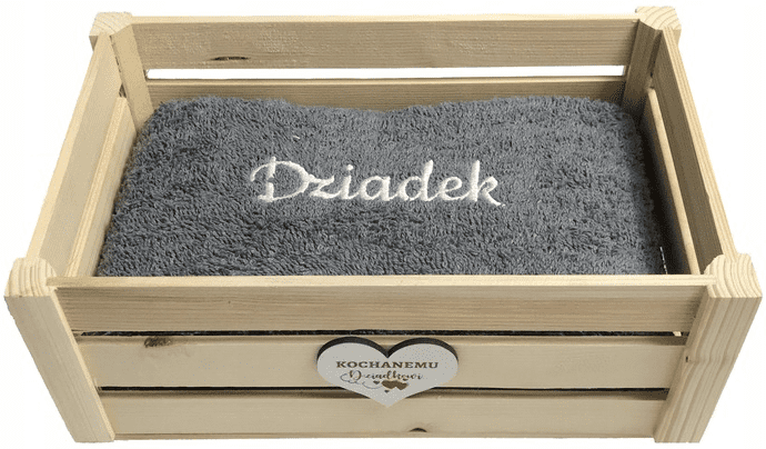 Ręcznik z haftem dla dziadka