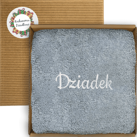 Z20 ręcznik DZIADEK główne Prezent dla dziadka ręcznik z haftem - obrazek 1
