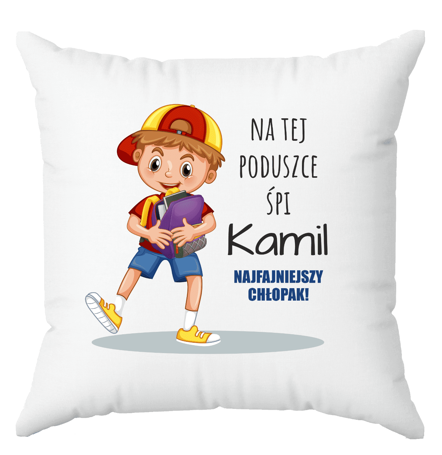 0268036d273311109430bb49517a7d64.png Poduszka dla Niego z Personalizacją - Prezent na Dzień Chłopaka w szkole przedszkolu - obrazek 1