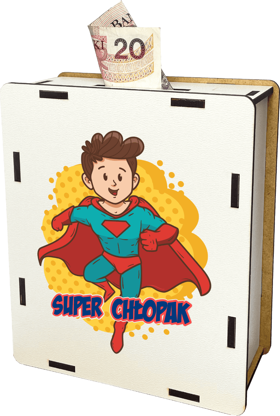 Skarbonka z nadrukiem – Prezent dla chłopców na Dzień Chłopaka.png Skarbonka z nadrukiem jako prezent dla chłopców na Dzień Chłopaka