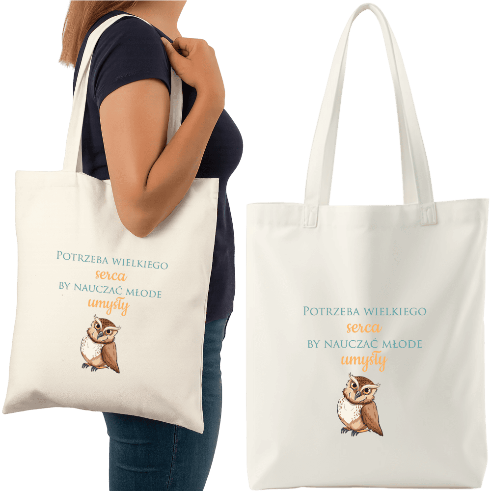 Torba dla nauczyciela z nadrukiem