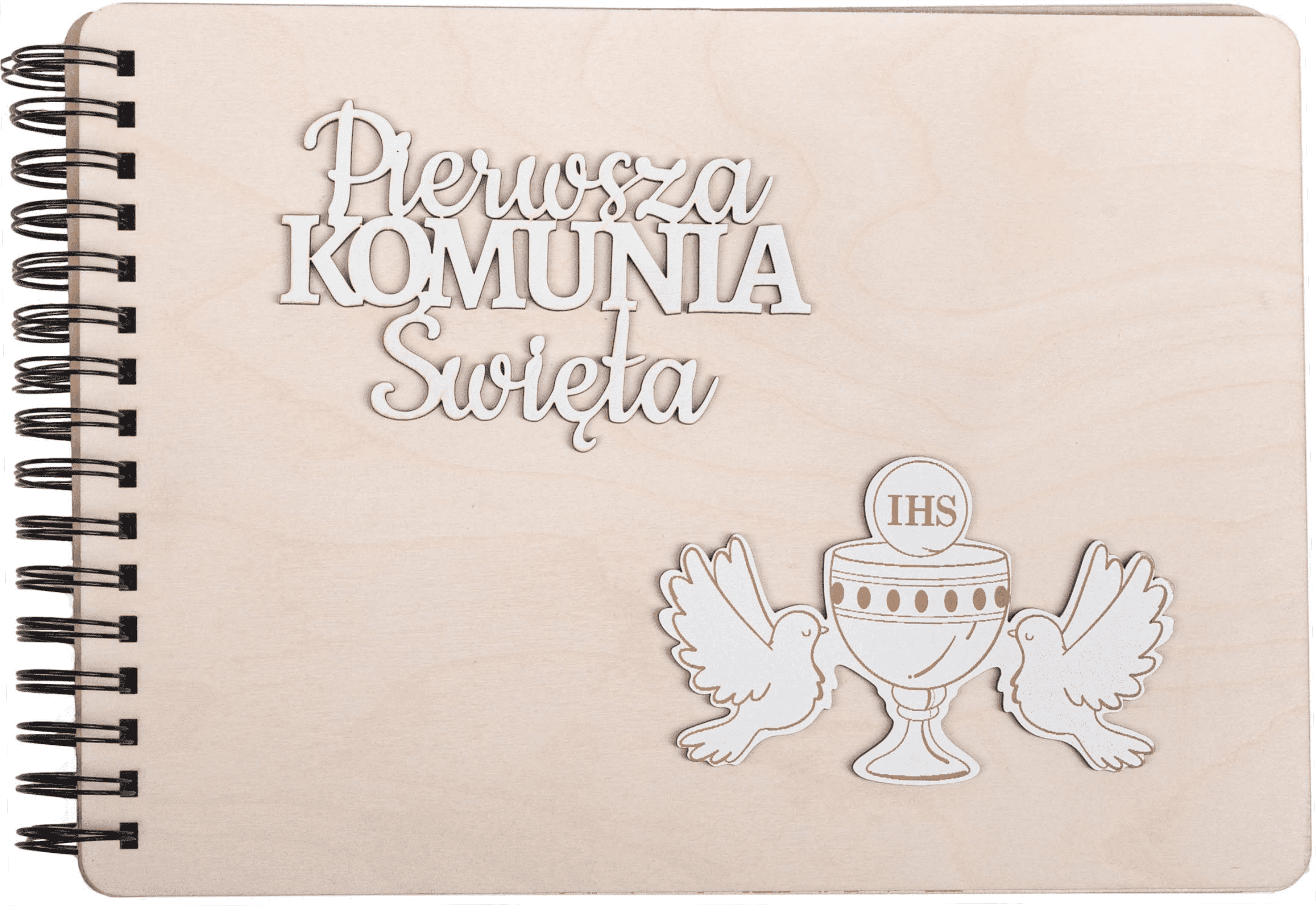 Personalizowany Album Komunijny na zdjęcia. Komunia Święta - obrazek 1