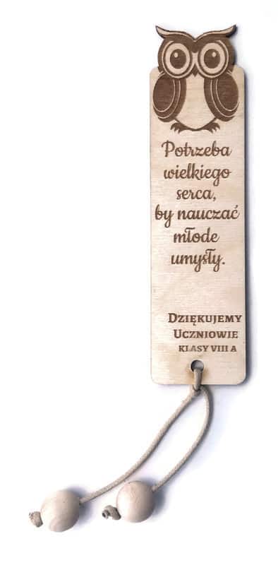 Zakładka do Książki z Grawerem Zakładka do książki z grawerem