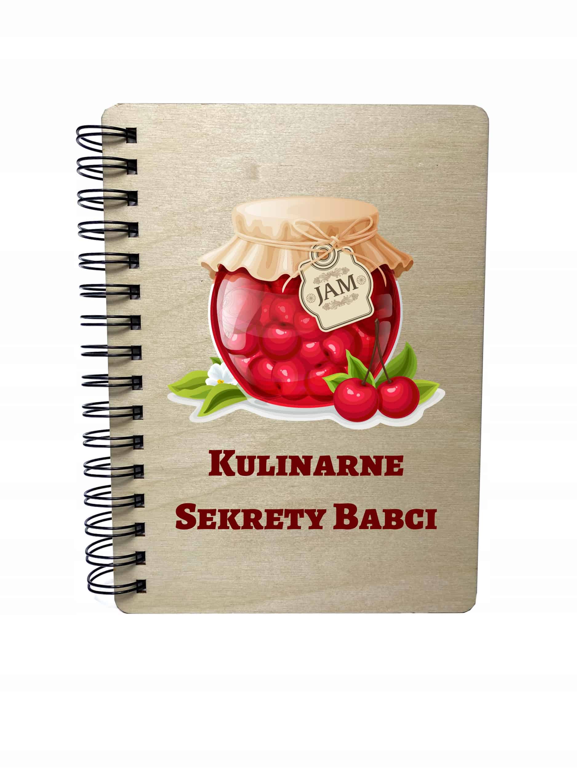 Przepiśnik Książkowy dla Babci ze Specjalnym Nadrukiem UV - obrazek 1