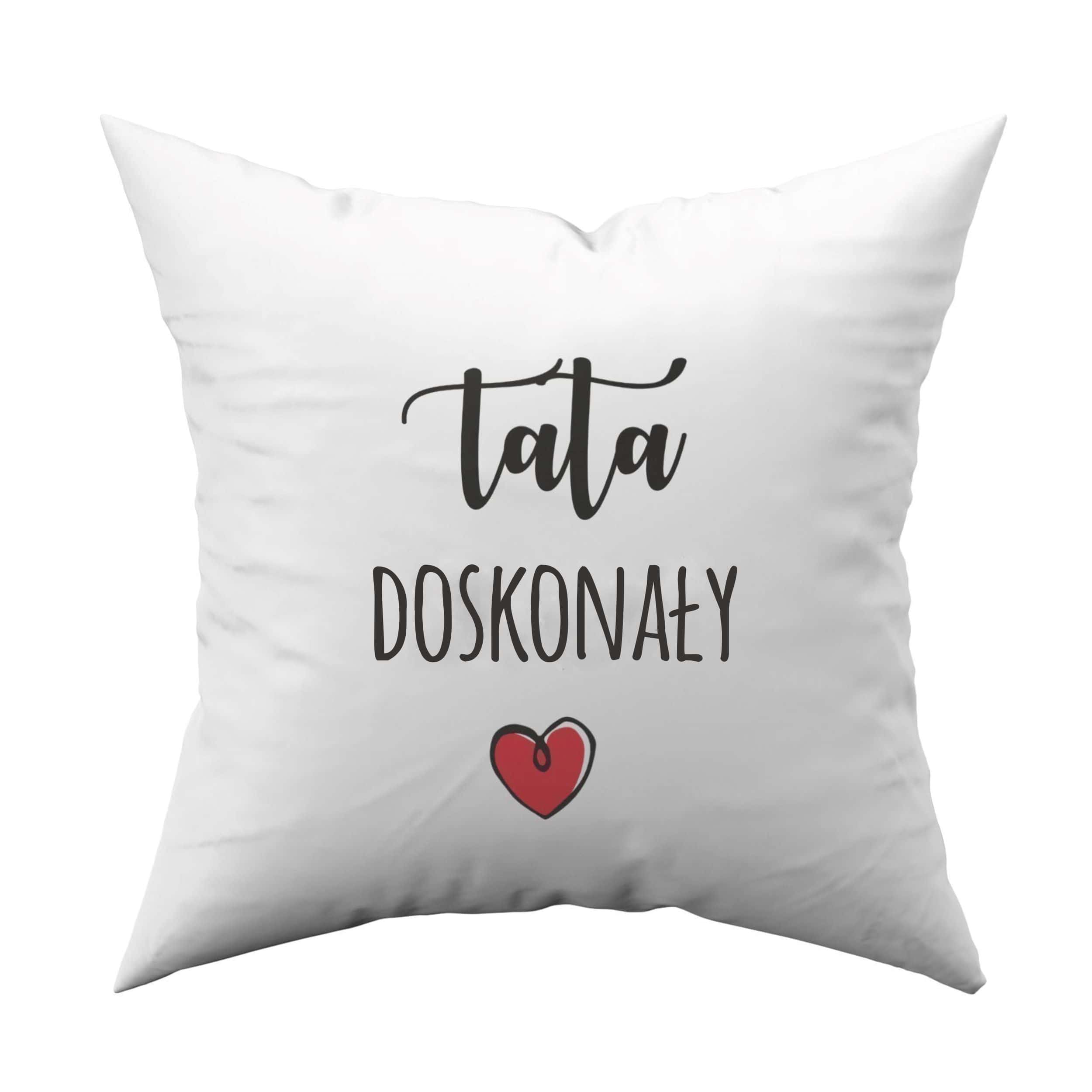 6t Poduszka z nadrukiem dla taty doskonałego - obrazek 1