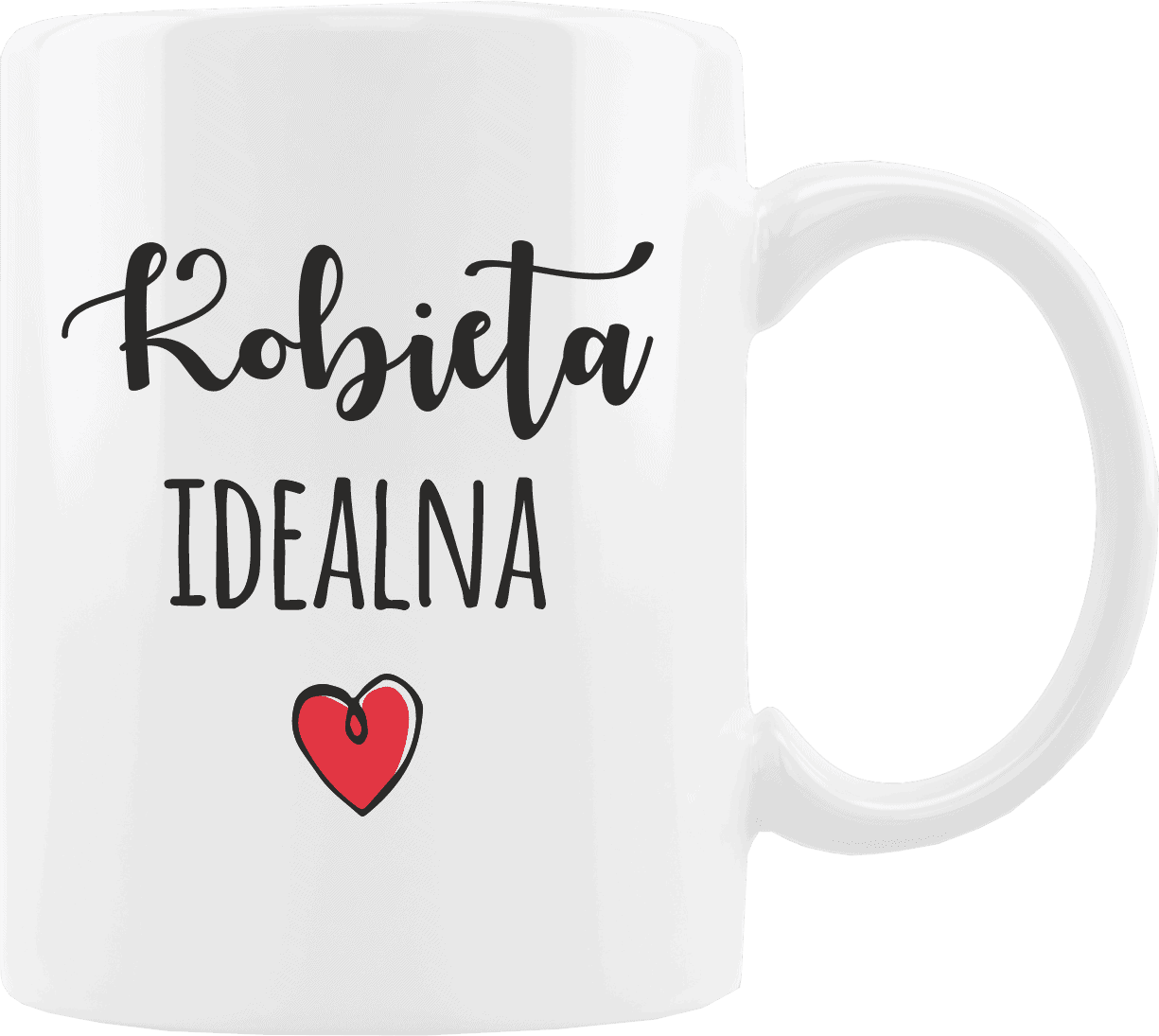 be652cdf57309e01ff87a322e8944757.png Kubek z nadrukiem Idealna. Prezent na różne okazje. - obrazek 1