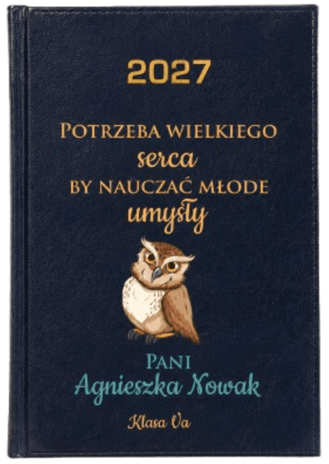 2027-glowne Kalendarz Nauczyciela 2027 z Personalizacją - Elegancki Prezent dla Nauczyciela - obrazek 1