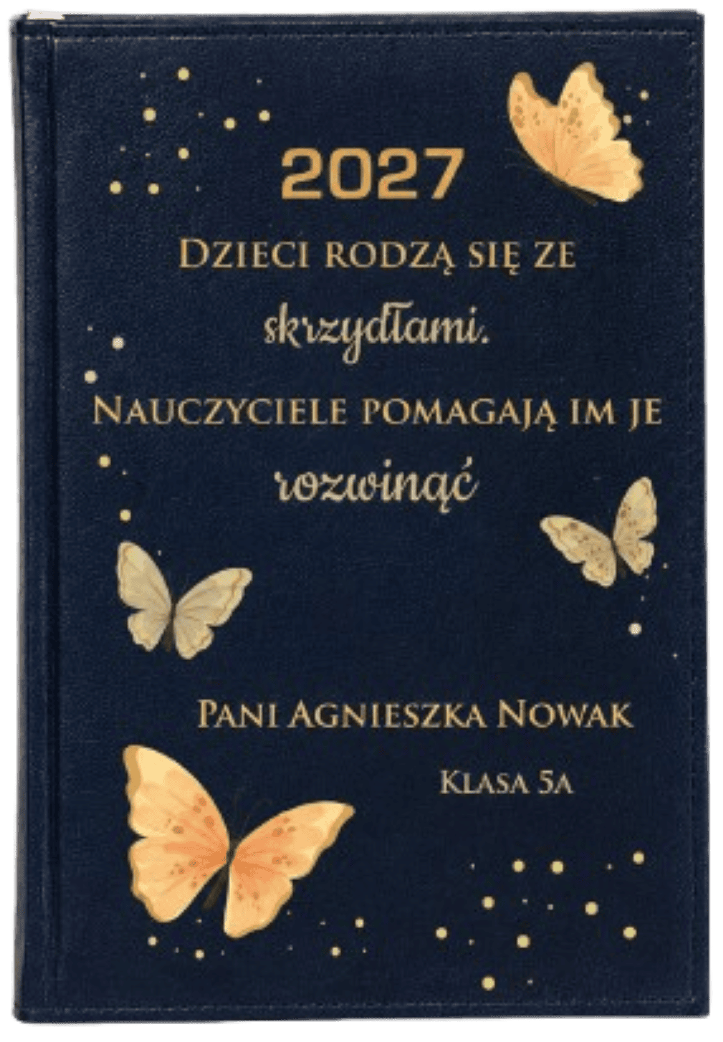 Kalendarz Nauczyciela z Personalizacją na 2027- Elegancki Personalizowany Prezent dla Nauczyciela - obrazek 1