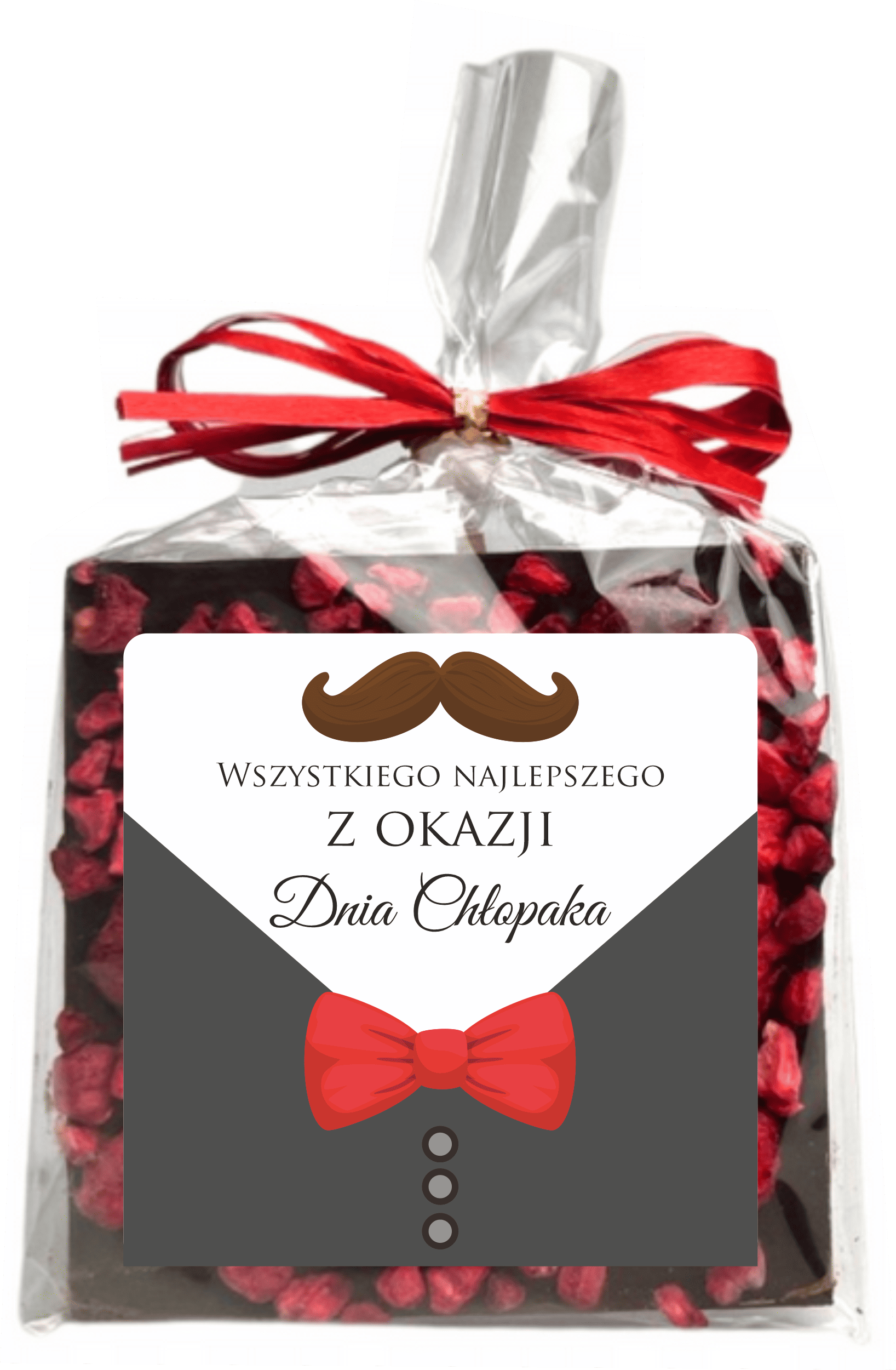 ed0da0cbe5330a763b13d5b47c15b761.png Wysokiej Jakości Handmade Czekolada na Dzień Chłopaka - Smaki Owoców i Naturalna Wanilia (20 g) - obrazek 1