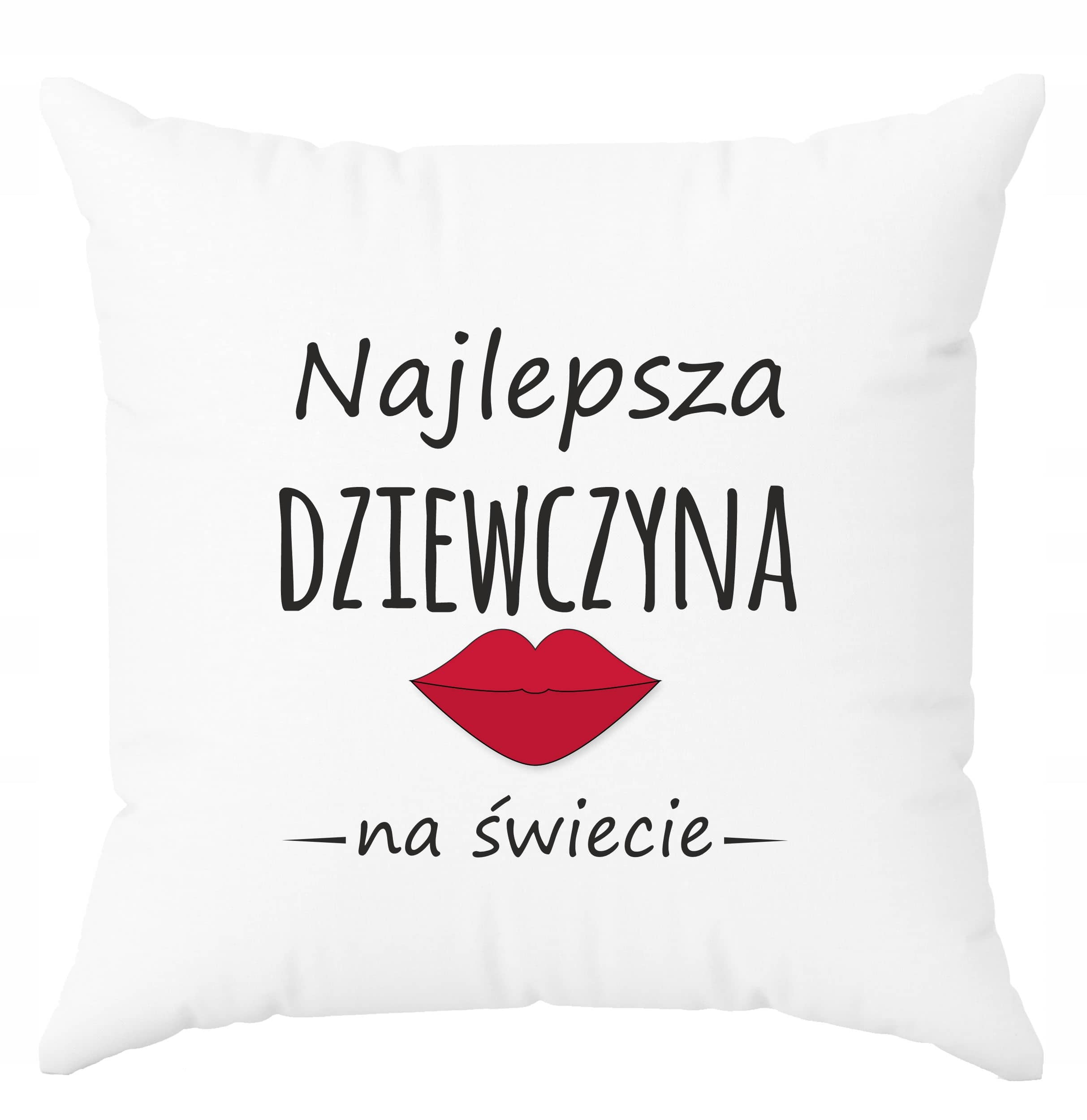 4bd83960f84e67d2ddf79d8ded2b6e94.jpg Poduszka z nadrukiem Najlepsza. Prezent na różne okazje. - obrazek 1